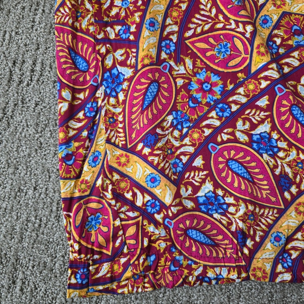 Christian Siriano Paisley Wide Leg Pants Womens S Boho Festival Palazzo Sz Small - Picture 2 of 7